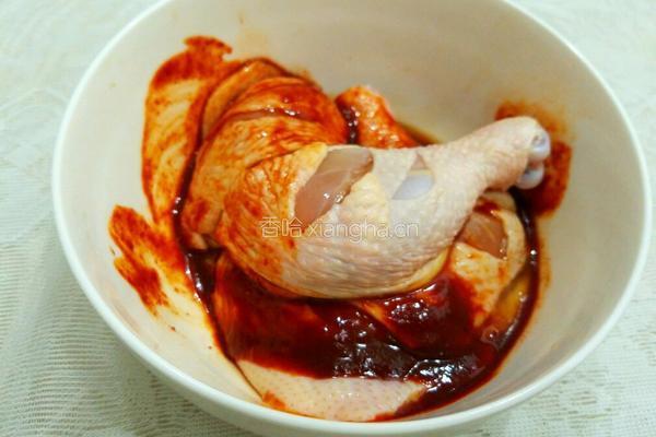新奥尔良烤鸡腿的做法图解3