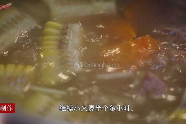 排骨玉米胡萝卜汤的做法图解7