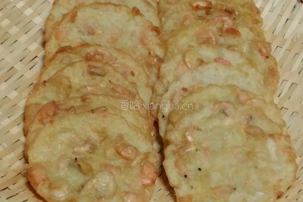 白米虾饼的做法图解9