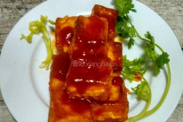 茄汁豆腐的做法图解7