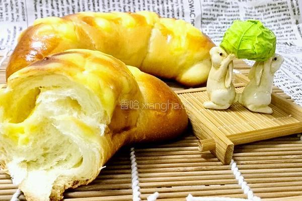 卡仕达酱面包的做法图解17