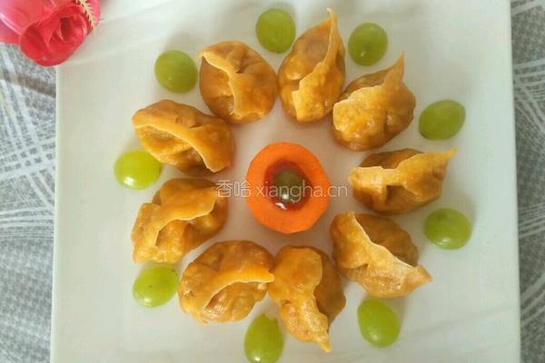 羊肉胡萝卜蒸饺的做法图解9