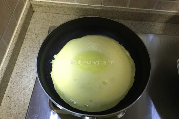 火腿可丽饼的做法图解5