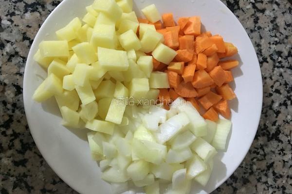 咖喱牛肉饭的做法图解2