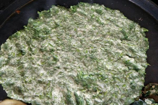茴香鸡蛋饼的做法图解5