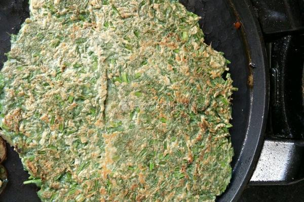 茴香鸡蛋饼的做法图解6