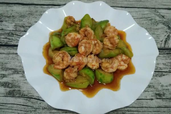 丝瓜虾球的做法图解5