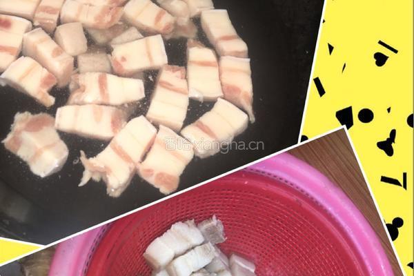 红烧肉烩土豆的做法图解2