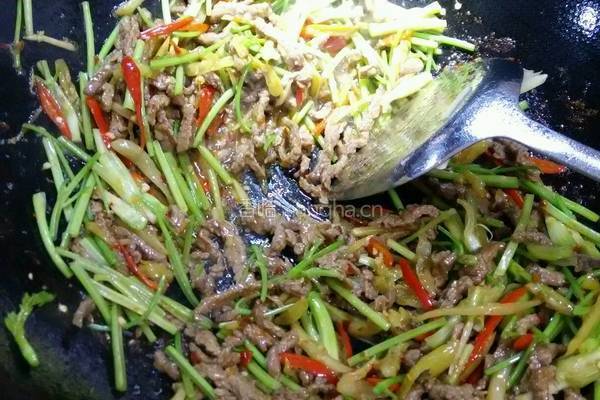 野山椒牛肉的做法图解11