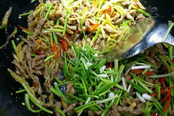 野山椒牛肉的做法图解12