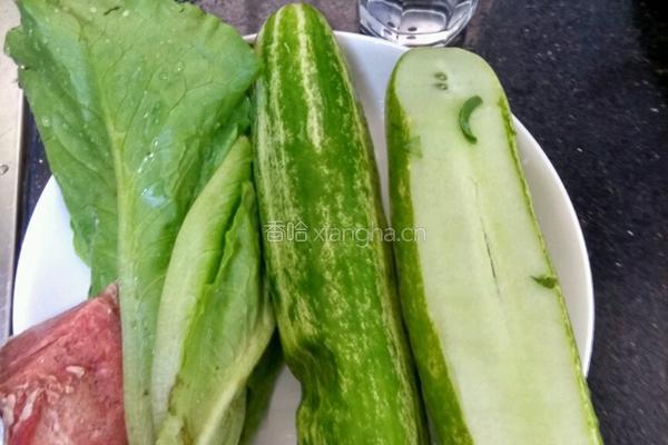生菜包的做法图解1