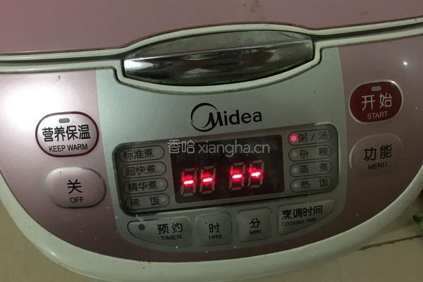红豆红枣养颜粥的做法图解5