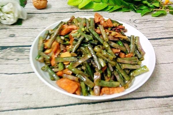 豆角鸡脯肉的做法图解15