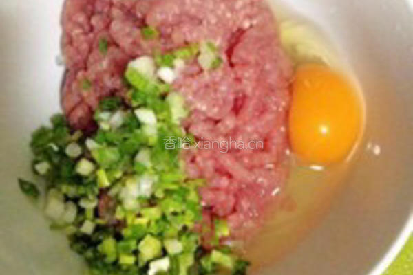 青椒塞肉的做法图解2