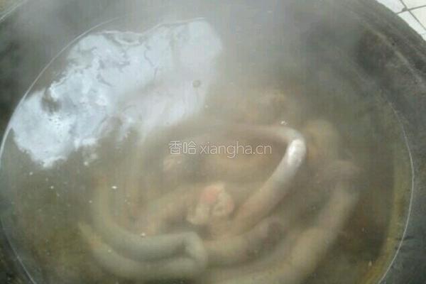 血肠的做法图解7