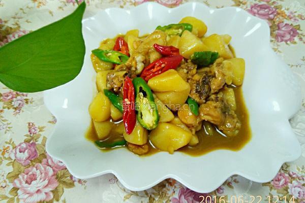 咖喱土豆鸡块的做法图解7