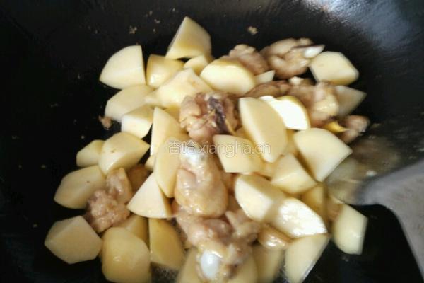 咖喱土豆鸡块的做法图解4