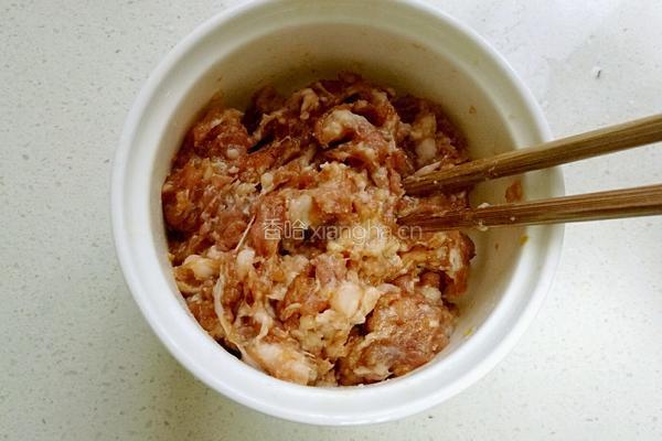 肉沫冬瓜的做法图解3