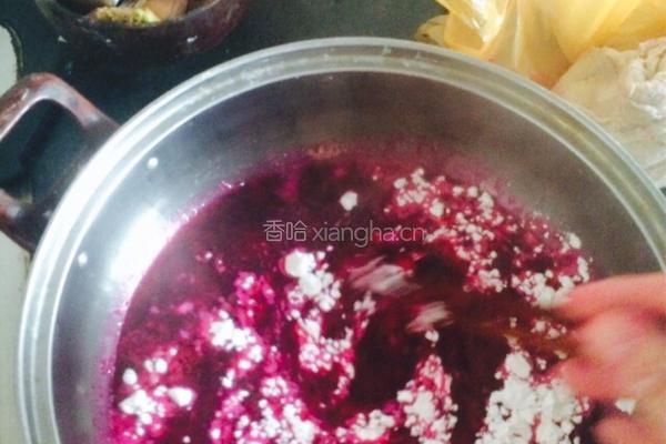 火龙果芋圆的做法图解4