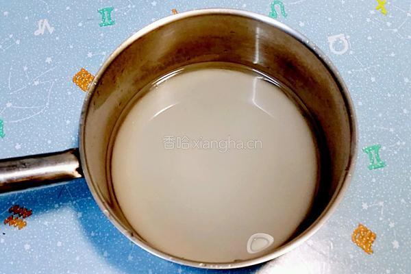椰汁紅豆糕的做法图解4