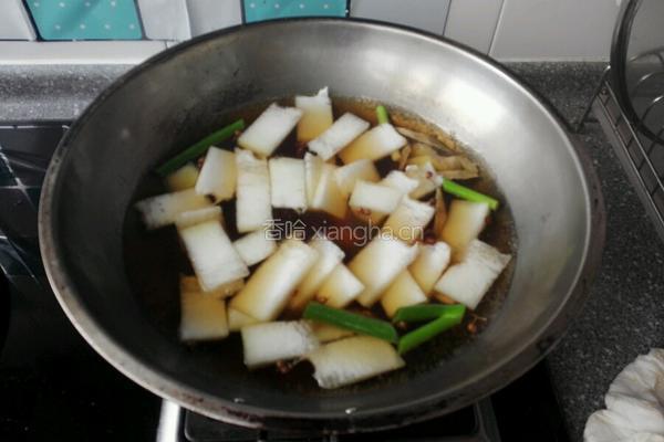 羊肉丸子氽冬瓜的做法图解3