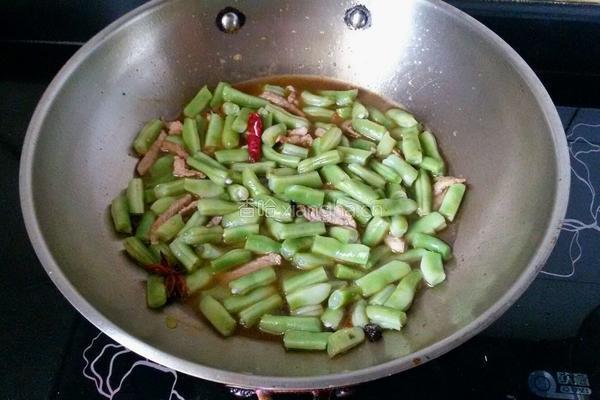 豆豉烧四季豆的做法图解9