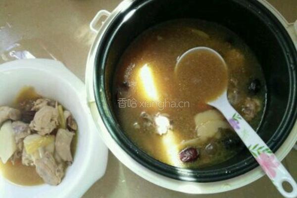 山药煲鸡的做法图解3