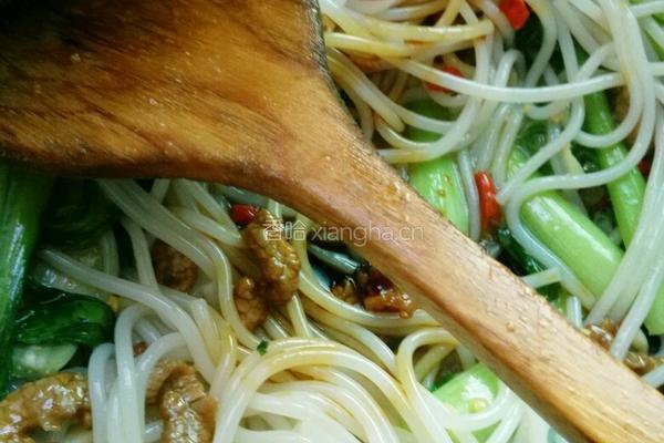 牛肉炒珍珠粉的做法图解8