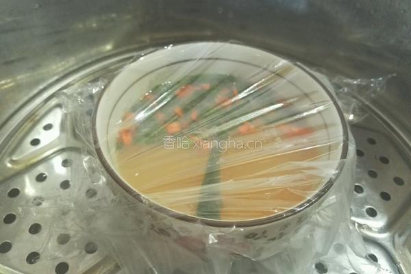 香葱胡萝卜鸡蛋羹的做法图解7