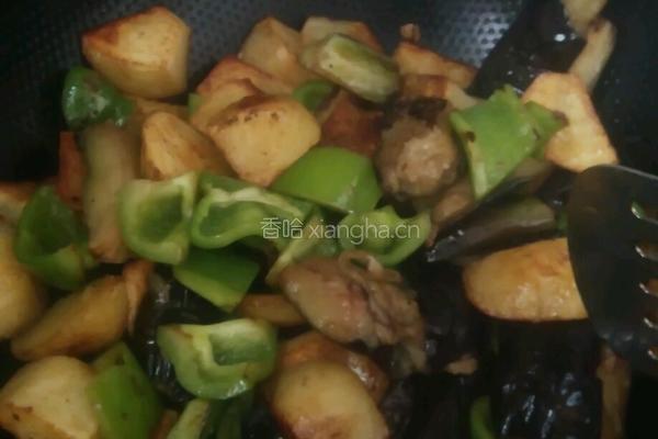 地三鲜(少油版)的做法图解10