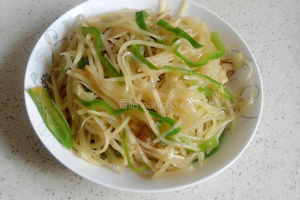 尖椒土豆丝的做法图解9