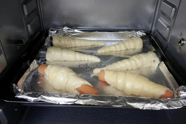 胡萝卜蔬菜面包的做法图解13