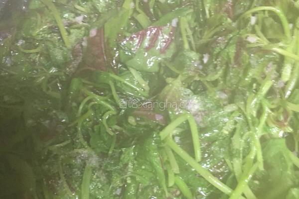 蒜泥米苋的做法图解5