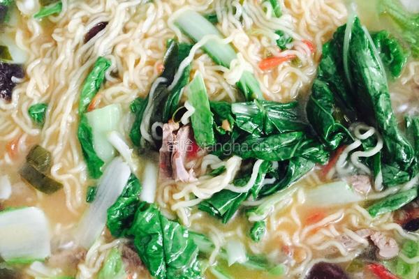 香菇牛肉面的做法图解9