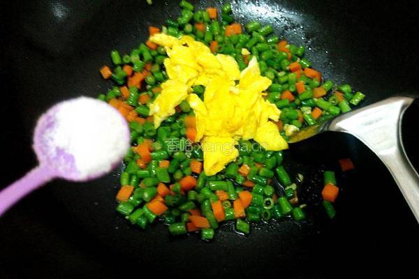 豆角鸡蛋面的做法图解6