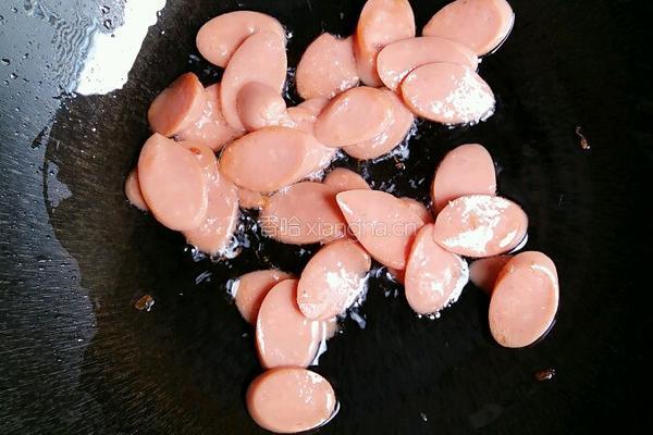 爆炒火腿圆白菜的做法图解6