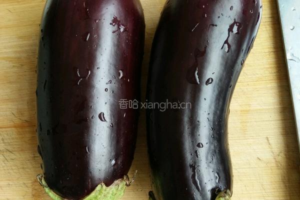 烤茄盒的做法图解1