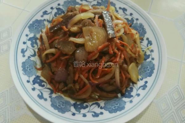 三丝炒洋葱