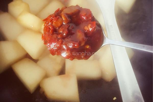 麻辣肉末冬瓜的做法图解4
