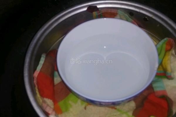 酒酿枸杞蛋花汤的做法图解3