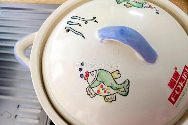 砂锅炖五花肉冻豆腐娃娃菜的做法图解8