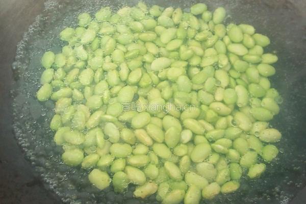 毛豆炒肉片的做法图解4