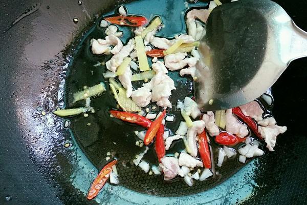 四季豆炒肉的做法图解5