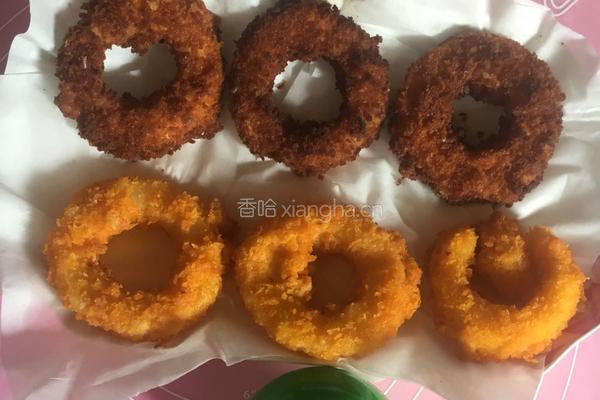 苹果甜甜圈的做法图解8