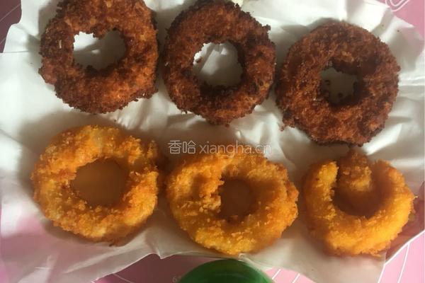 苹果甜甜圈的做法图解9