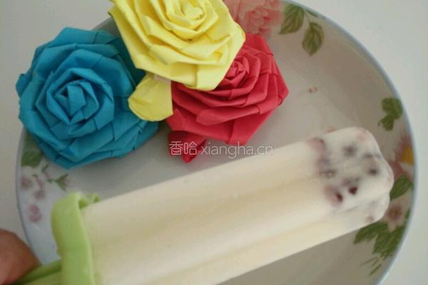 蜜豆牛奶冰棒