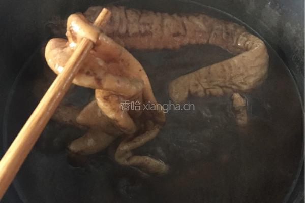 火爆肥肠的做法图解4