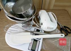 拉花戚风蛋糕(八寸)的做法图解3