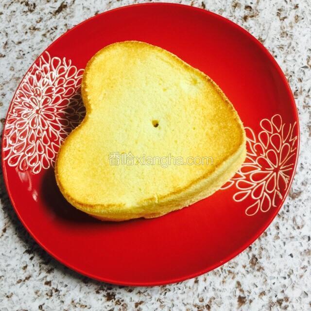 6寸戚风蜂蜜蛋糕