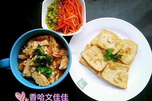 黄金豆腐和烩饼的做法图解14